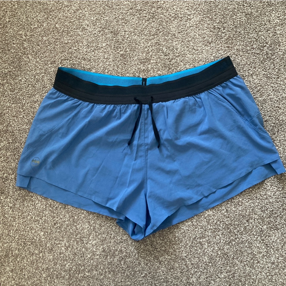 Janji Running Shorts Blue and Black Shorts